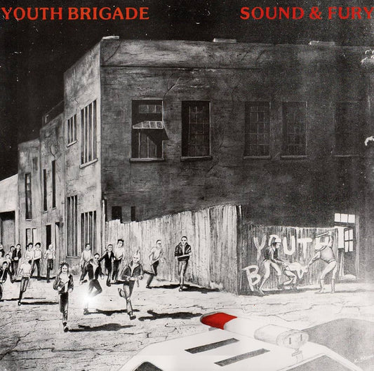 YOUTH BRIGADE - SOUND & FURY (RED)